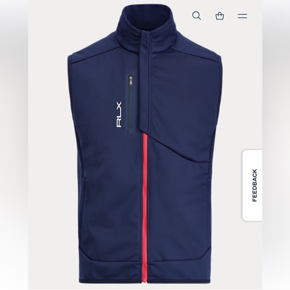 RLX Ralph Lauren Bonded Medium Vest - Picture 1 of 15